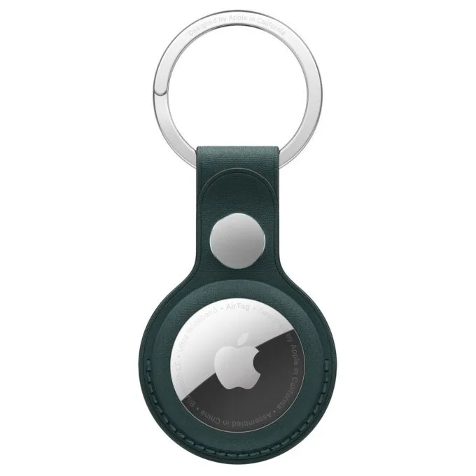 APPLE AirTag FineWoven Key Ring - Dark Green — image 1
