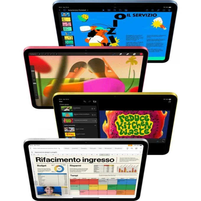 Apple iPad 10th Gen - 64 GB, Wi-Fi, 10.9-inch, Silver — image 3