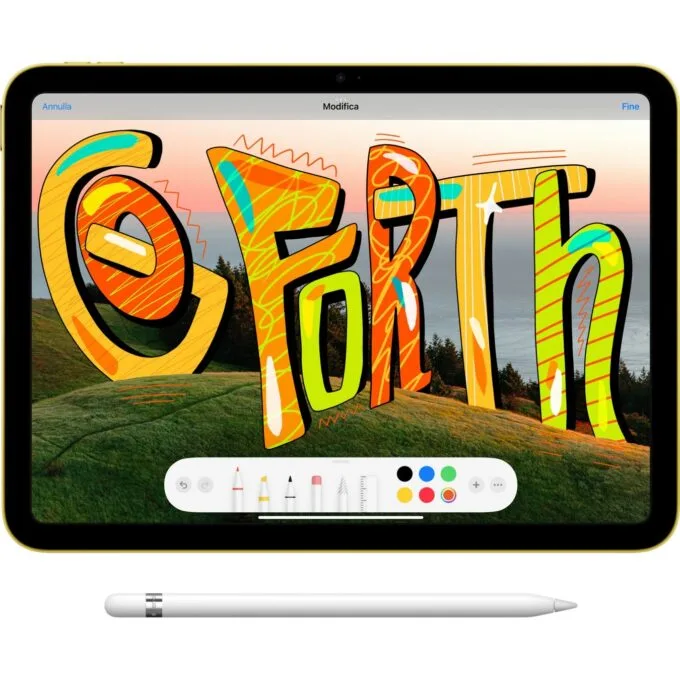 Apple iPad 10th Gen - 64 GB, Wi-Fi, 10.9-inch, Silver — image 4
