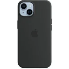 Apple iPhone 14 Silicone Case with MagSafe - Midnight - Silicone, MagSafe Compatible