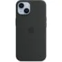Apple iPhone 14 Silicone Case with MagSafe - Midnight - Silicone, MagSafe Compatible