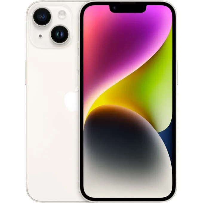 Apple iPhone 14 - Starlight - 256 GB — image 1