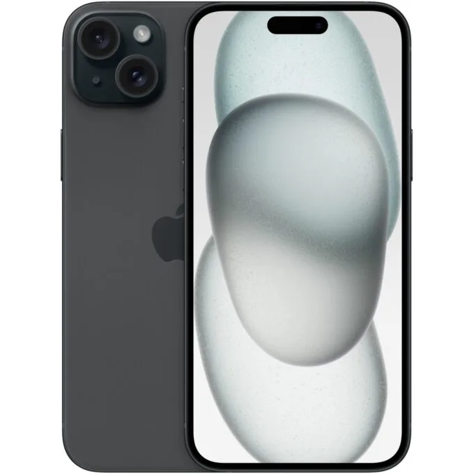 Apple iPhone 15 Plus 128GB Black - 6.7" iOS — image 1