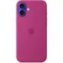 Apple iPhone 16 Plus Silicone Case with MagSafe - Fuchsia