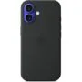 APPLE iPhone 16 Silicone Case with MagSafe - Black
