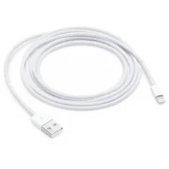 Apple Lightning to USB Cable - White, 2 m