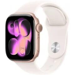 Apple Watch S11 Aluminium 42mm Rosegold (Sport Band blush pink) M L - Rose Gold, 42mm, Aluminium, Sport Band
