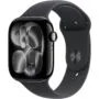 Apple Watch S11 Aluminium Cellular 46mm Diamantschwarz (Sportarmband schwarz) M L