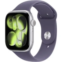 Apple Watch - S11 - Aluminium Cellular 46mm Silver (Sport Band Mist Violet) S M