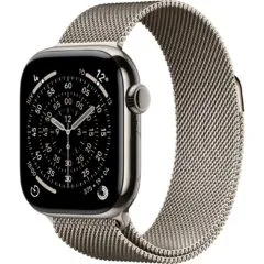 Apple Watch S11 Natural Titanium Cellular 42mm - S11 - Natural Titanium, Milanese Loop