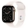 Apple Watch - S11 - Titan Gold Cellular 42mm (Sport Band pale pink) M L