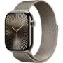 APPLE Watch Series 10 GPS + Cellular 46mm Natural Titanium Case with Natural Milanese Loop - M L