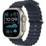 Apple Watch Ultra 2 - 49mm Titanium Case, Navy Ocean Band, GPS + Cellular