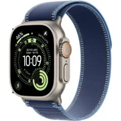 Apple Watch Ultra 3 Titanium Cellular 49mm Natural (Trail Loop light blue) S M