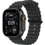 Apple Watch Ultra 3 Titanium Cellular 49mm Schwarz (Ocean Armband schwarz) - Color Schwarz, Band Ocean Armband schwarz