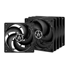 ARCTIC F12 PWM Pack of 5 - 120mm Case Fan, 1350 RPM, Low Noise