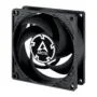 ARCTIC Lüfter P8 80 80 25 Max-80mm PWM regulated (Black) - P8 - Black