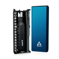 Arctic Ratchet Screwdriver Toolkit - Magnetic Bit Holder - 23 magnetic bits - adjustable function