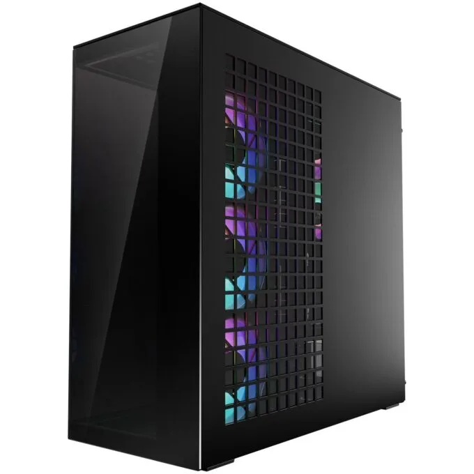 Arctic Xtender (Black) Mirror Black Window PC Case with Vertical GPU Mount - Midi Tower, E-ATX — image 3