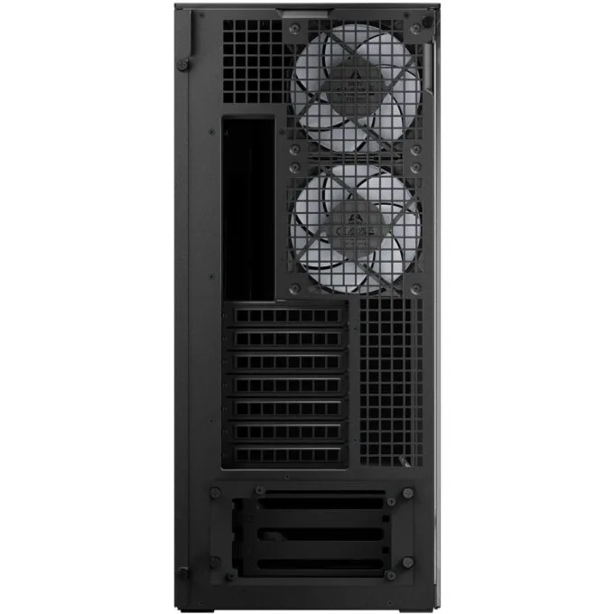 Arctic Xtender (Black) Mirror Black Window PC Case with Vertical GPU Mount - Midi Tower, E-ATX — image 7