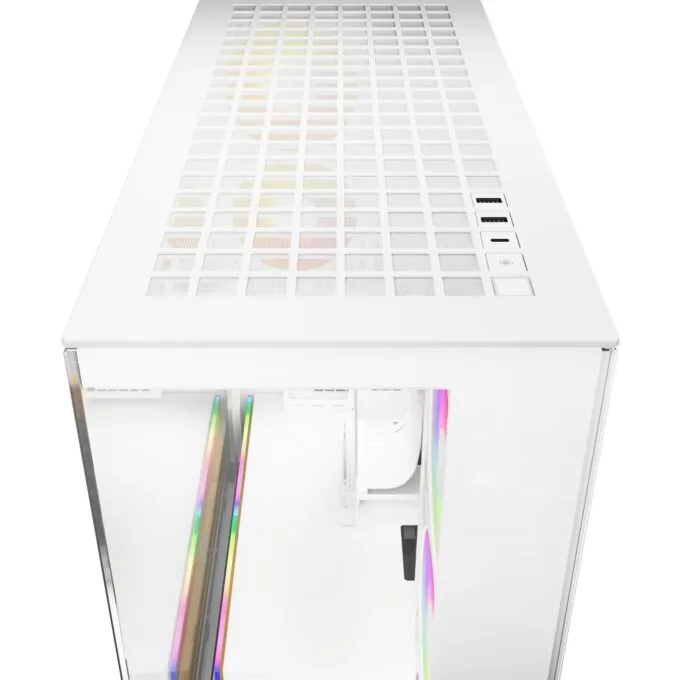 Arctic Xtender (White) transparent window with GPU vertical mount — image 5