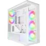 Arctic Xtender (White) transparent window with GPU vertical mount