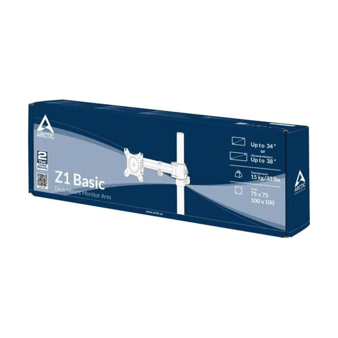 Arctic Z1 Basic Monitor Arm - Desk Clamp - AEMNT00039A — image 6