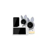 Arenti 4MP Wi-Fi Baby Kit with dual cameras + LCD