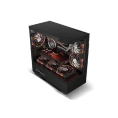 Armaggeddon Aquaron Duplex Pro mATX Dual-Chamber Case Black 420mm