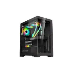 Armaggeddon Aquaron Pro ATX Gaming Case - Black