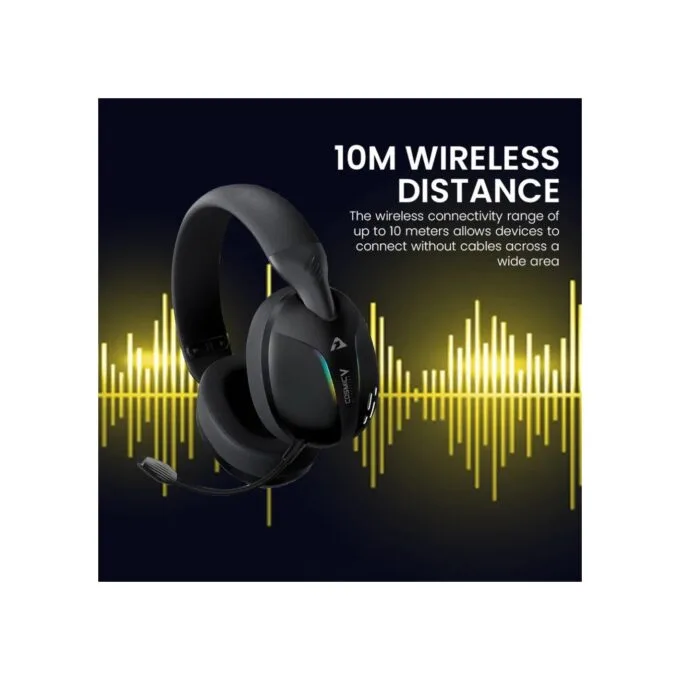 Armaggeddon Cosmic V Wireless Gaming Headset - Bluetooth 5.4 2.4GHz USB — image 2