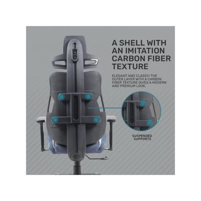 Armaggeddon EXO-III Gaming Chair PU Leather Salt Flat — image 2