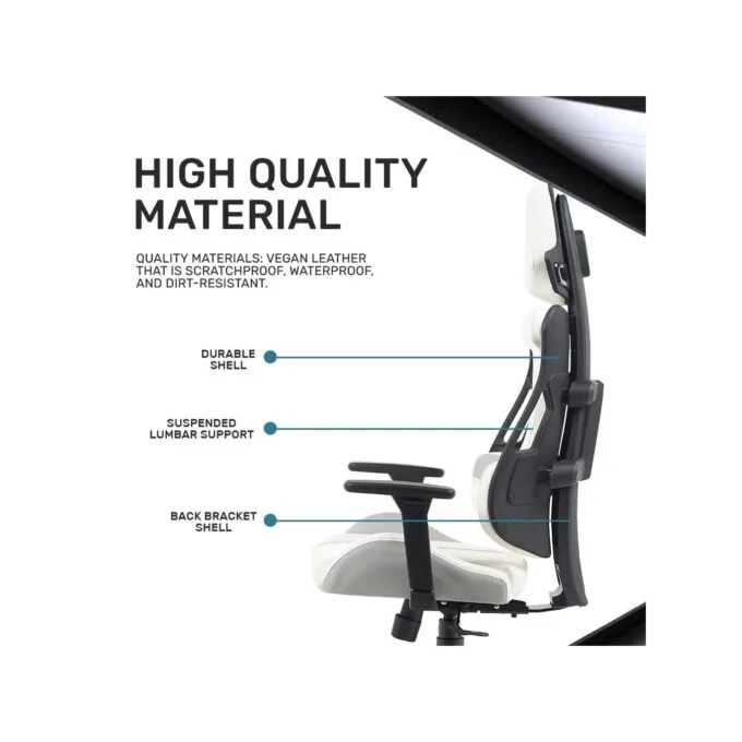 Armaggeddon EXO-III Gaming Chair PU Leather Salt Flat — image 3