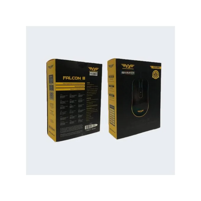 Armaggeddon Falcon 3 Pro-Gaming Mouse 10000 CPI Macroable RGB — image 10