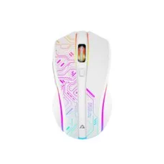 Armaggeddon Mikoyan Foxbat-III Cyberpunk Wireless Gaming Mouse White