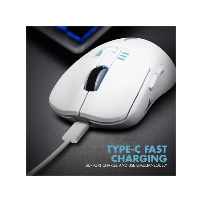 Armaggeddon Mirage V Wired+2.4G+BT Rechargeable Gaming Mouse 10000 CPI Black — image 9