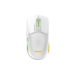 Armaggeddon Mirage VI Wired+2.4G+BT Recharge 10000CPI Gaming Mouse White