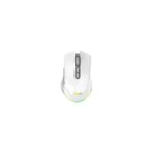 Armaggeddon Mirage VII Wired+2.4G+BT Recharge 7B White Gaming Mouse