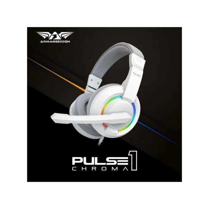 Armaggeddon Pulse 1 Chroma Gaming Headset 3.5mm 2.1 40mm Black — image 11