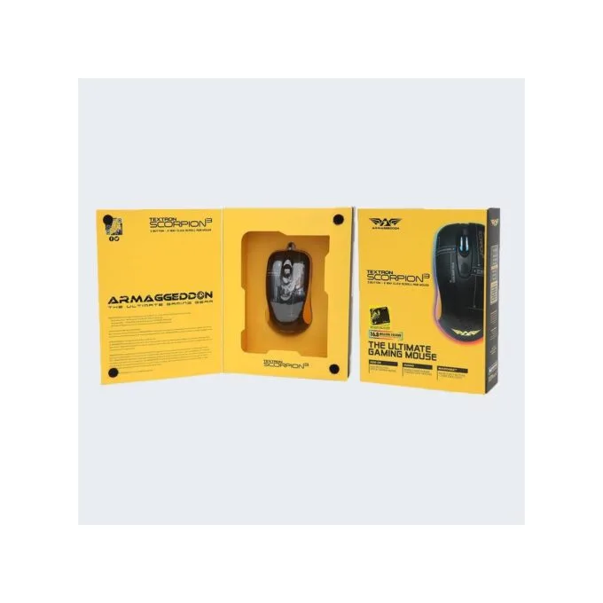 Armaggeddon Scorpion 3 Pro-Gaming Mouse - 4800 CPI - Free Mousepad — image 10