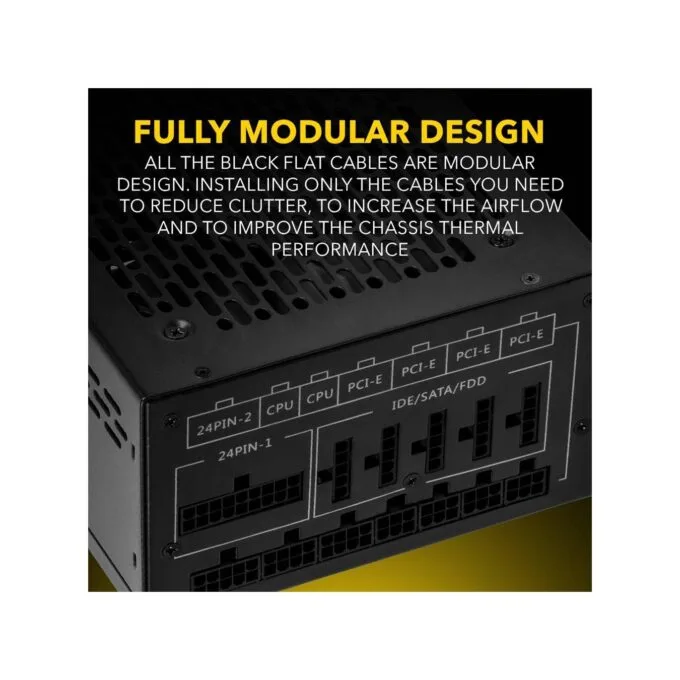 Armaggeddon Voltron Gold 1200W 80+ Gold Modular PSU Black — image 6