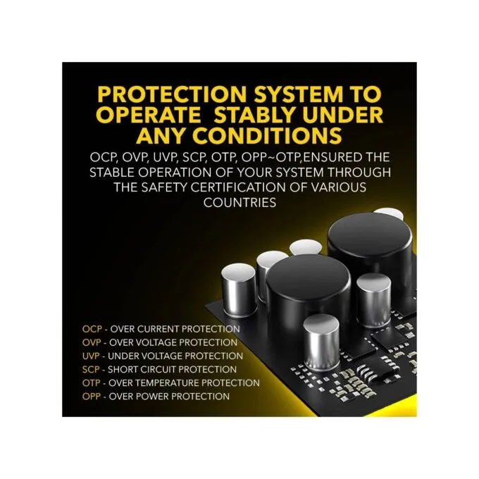 Armaggeddon Voltron Gold 600W 80+ Gold PSU - Black — image 5