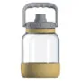 Asobu - The Barkley Dog Bowl - Tritanflasche 1.5 Liter mit Hundenapf senfgelb