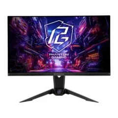 ASRock 27-inch QHD Monitor - PGO27QFV - 16:9, HDMI/DP/USB-C, Black