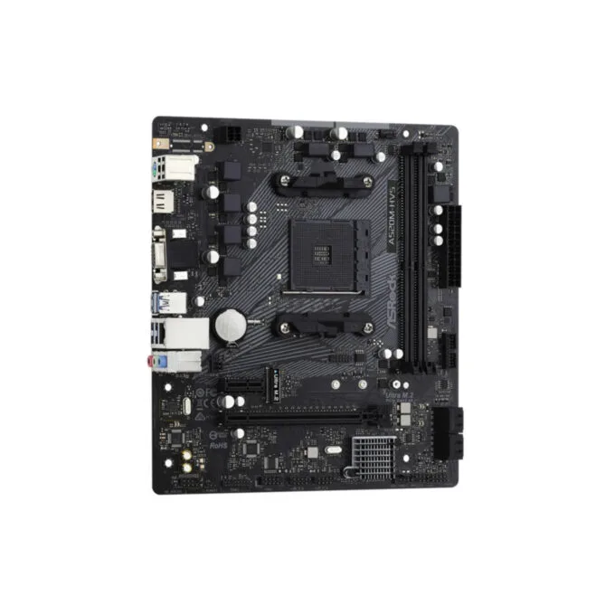 ASRock A520M-HVS - AM4 Micro-ATX Motherboard - AMD A520, DDR4, 64GB Max, M.2 & SATA, HDMI/VGA — image 4