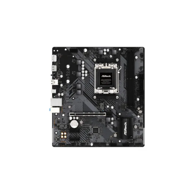 ASRock A620M-HDV - AM5 microATX DDR5 Motherboard, 2x DIMM (up to 96GB), M.2, HDMI & DisplayPort, USB-C, Gigabit LAN — image 1