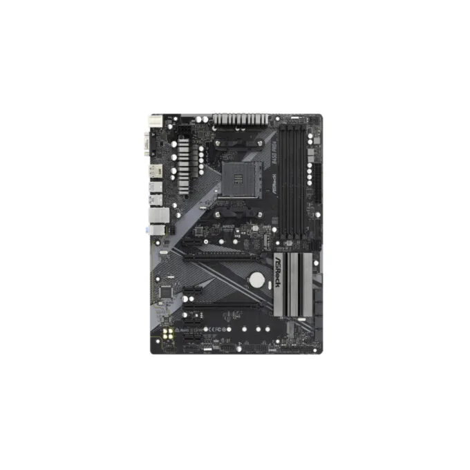 ASRock B450 PRO4 R2.0 - AM4 ATX Motherboard - B450 Chipset, Supports 128GB DDR4, Dual M.2, USB 3.2 Gen2 Type-C — image 2