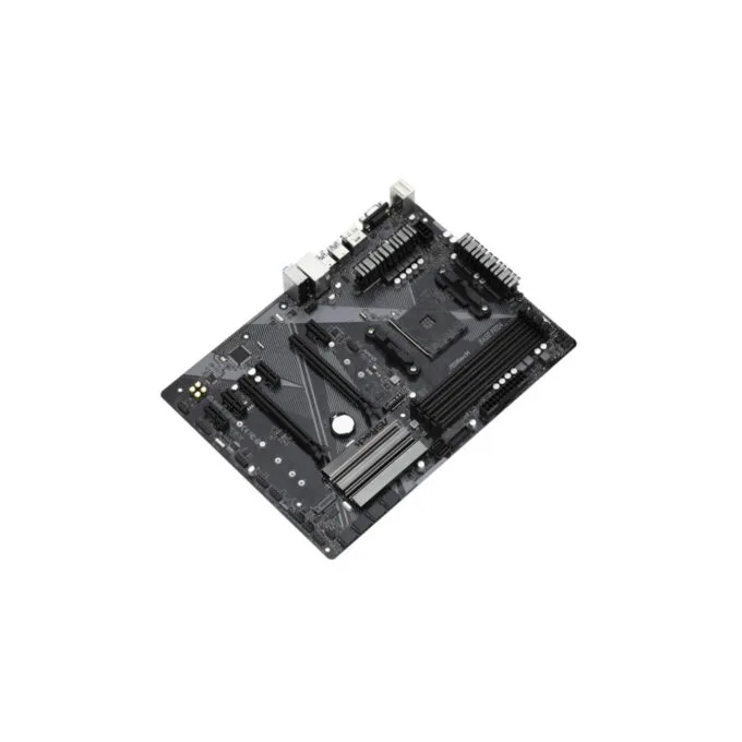 ASRock B450 PRO4 R2.0 - AM4 ATX Motherboard - B450 Chipset, Supports 128GB DDR4, Dual M.2, USB 3.2 Gen2 Type-C — image 3