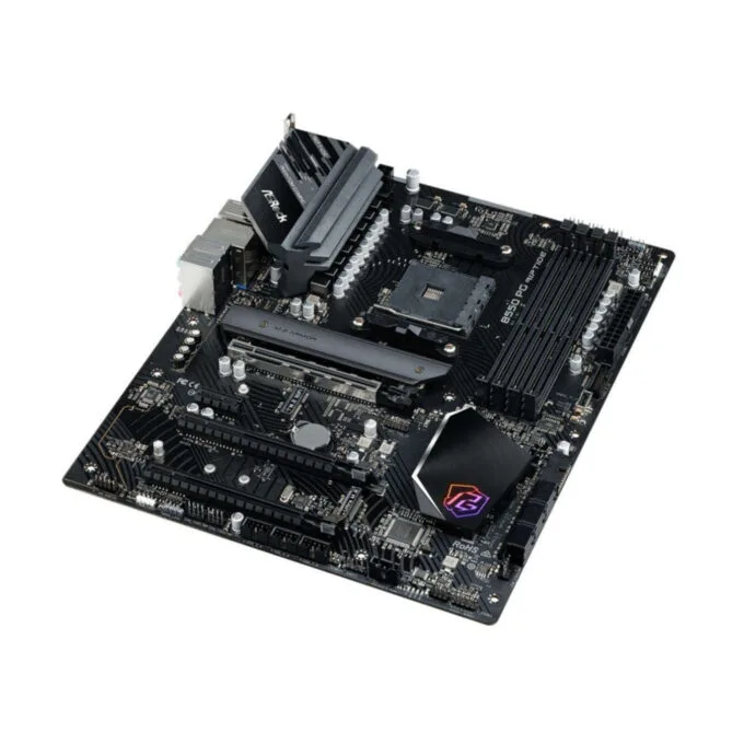 ASRock B550 Phantom Gaming Riptide - AM4 ATX Motherboard - DDR4, 128GB, 2x M.2, 6x SATA, 2.5Gb LAN, HDMI 2.1 — image 4