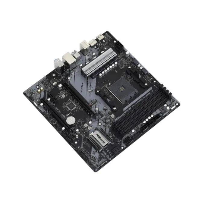 ASRock B550M Phantom Gaming 4 - AM4 Micro-ATX Gaming Motherboard - B550, 128GB DDR4, Dual M.2, PCIe 4.0 — image 3